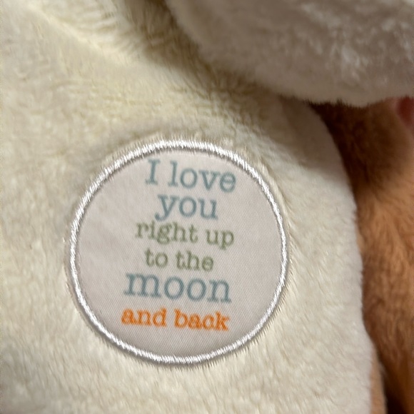 Guess how much I love you bunny plush lovey stuffed rabbit toy - Picture 4 of 5